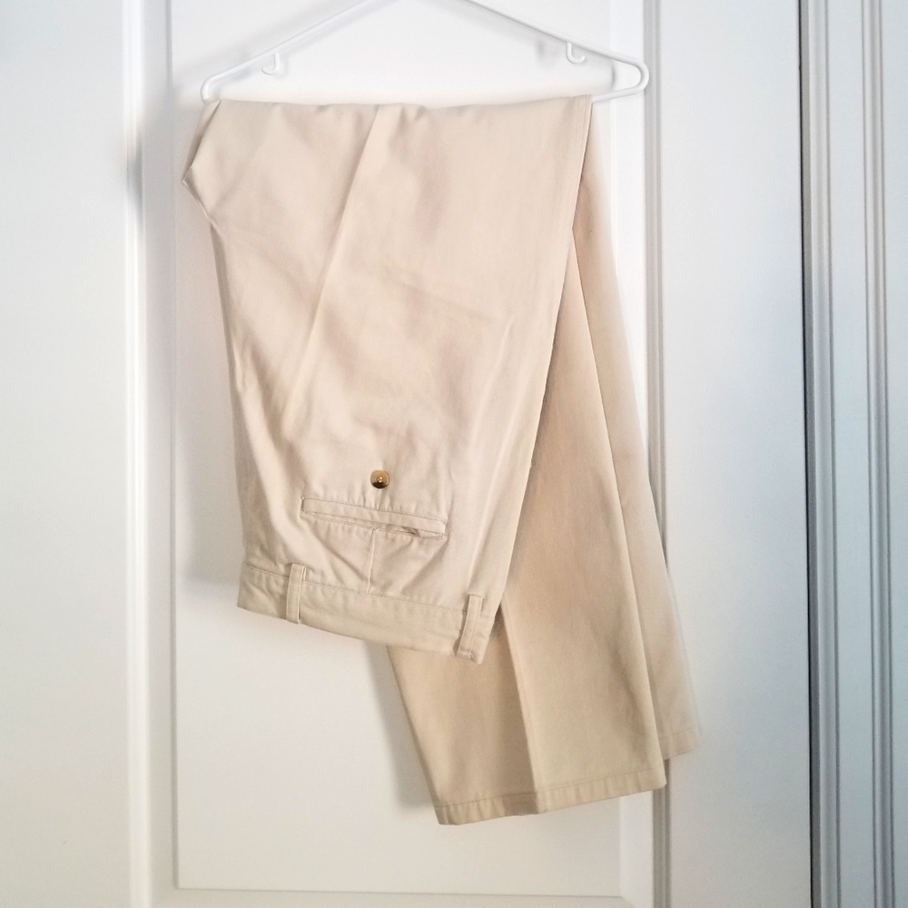 Creme-White Dress Pants